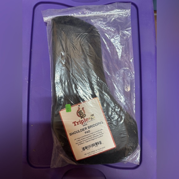 Triple E Black Shoulder Bridging Pad - Picture 2 of 6